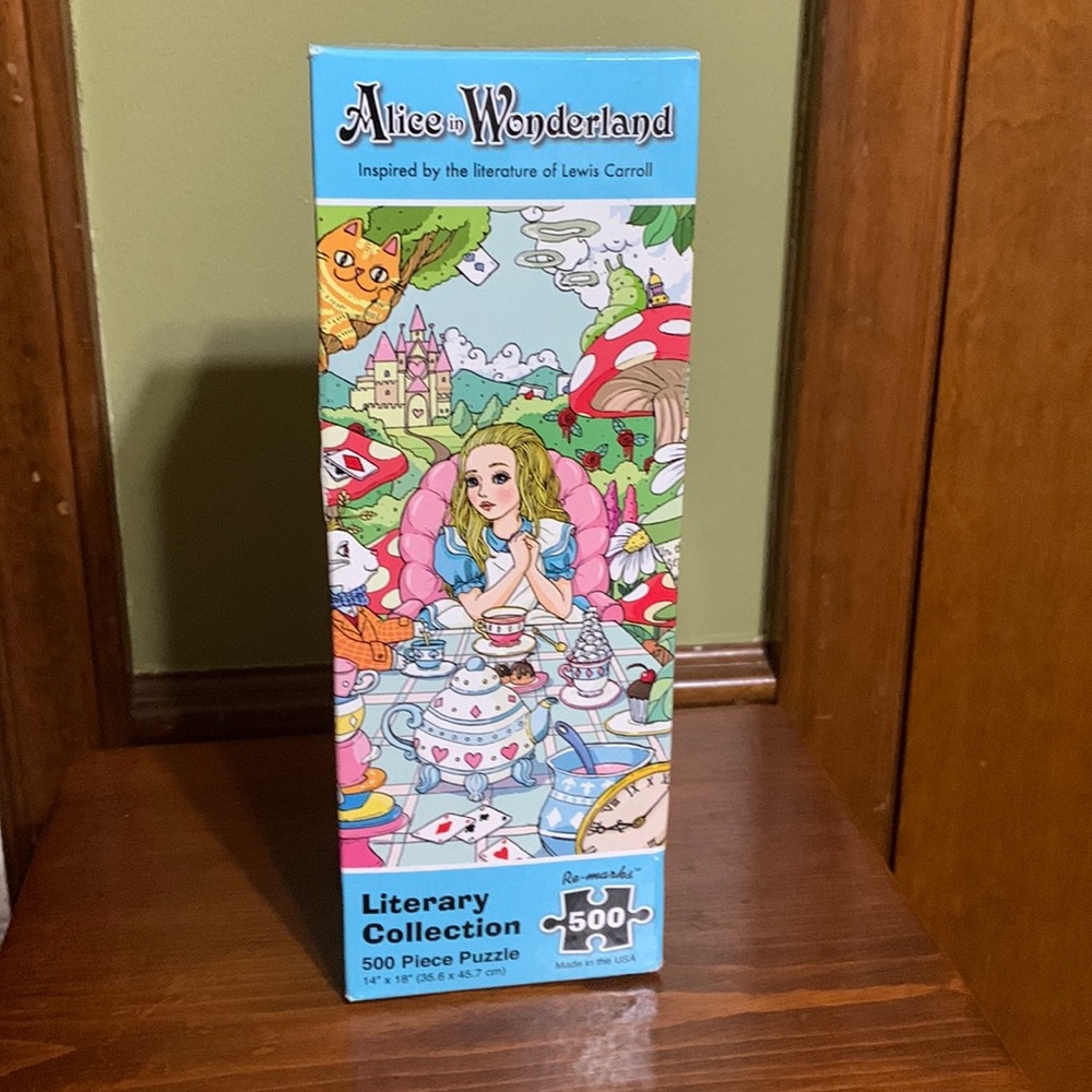 ALICE IN WONDERLAND - 500 PIECE PUZZLE & MINI POSTER 🆕